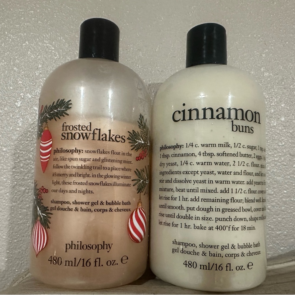 Philosophy Frosted Snowflakes and Cinnamon Buns Bath Set